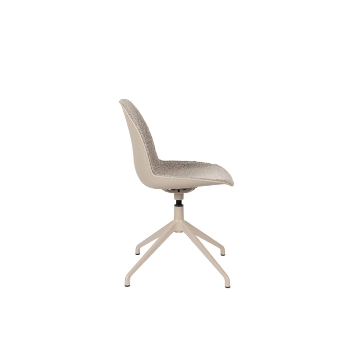 Zuiver Albert Kuip Swivel Eetkamerstoelen Taupe - Set van 2