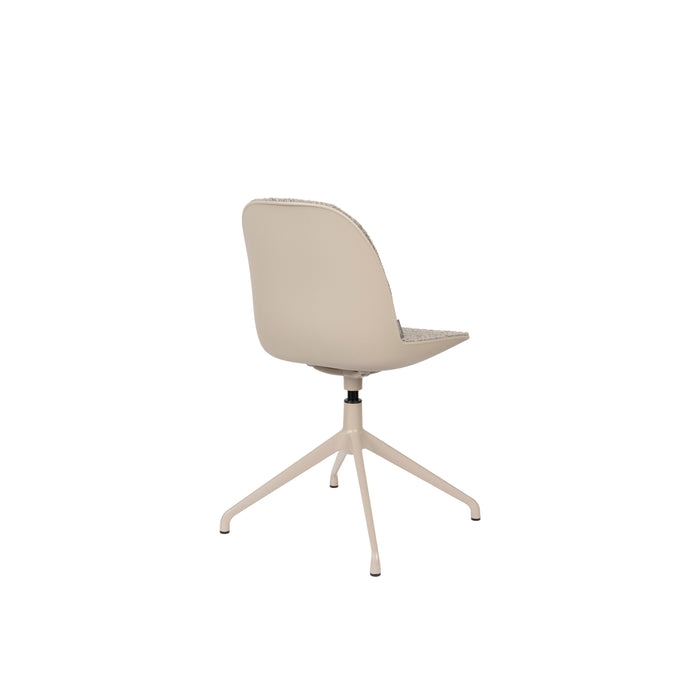 Zuiver Albert Kuip Swivel Eetkamerstoelen Taupe - Set van 2