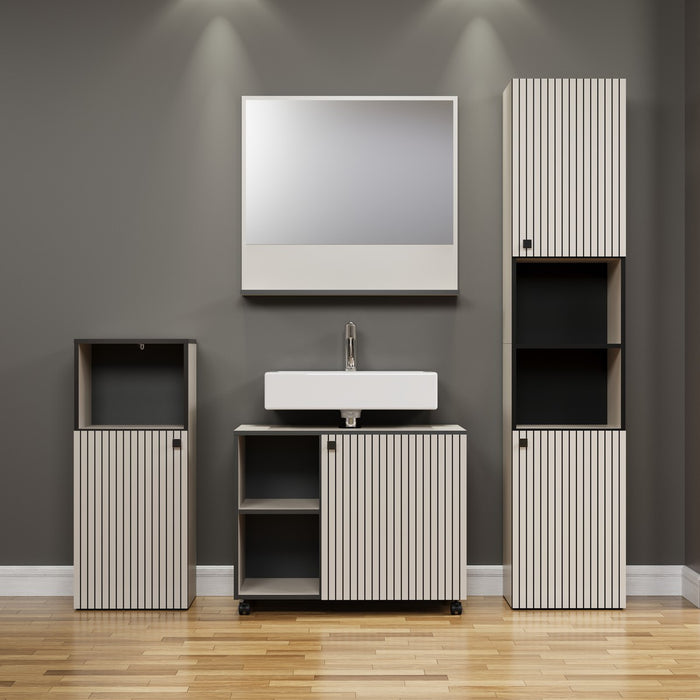 Calicosy - PureBlissBD Lage badkamerkast - H95 cm