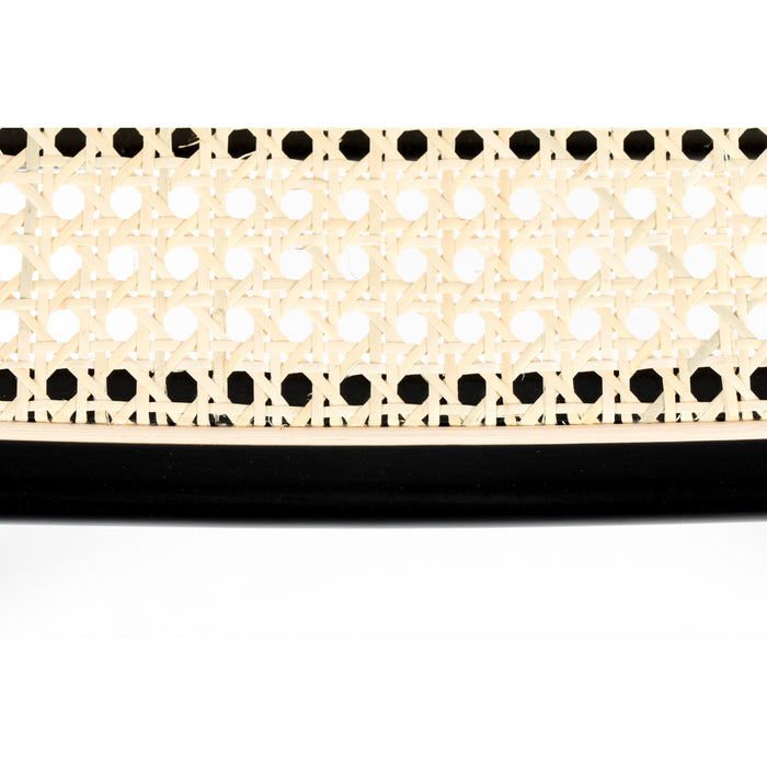 Zuiver Jort Eetkamerstoelen Naturel|Zwart - Set van 2