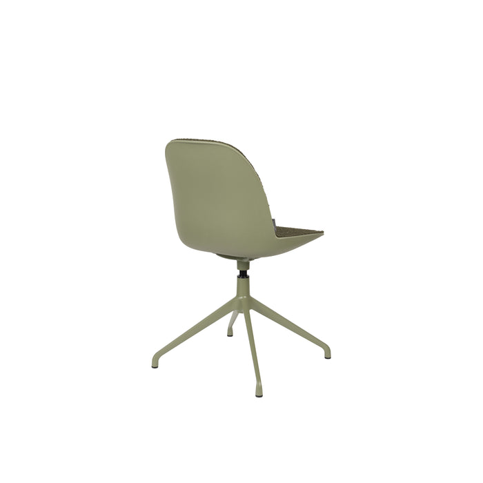 Zuiver Albert Kuip Swivel Eetkamerstoelen Groen - Set van 2