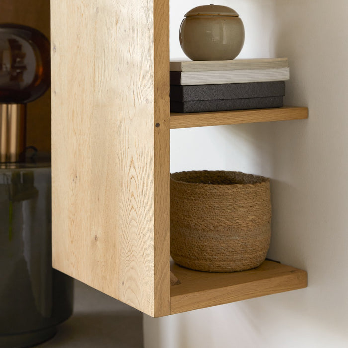 Tikamoon - Easy - Wandplank van massief eikenhout