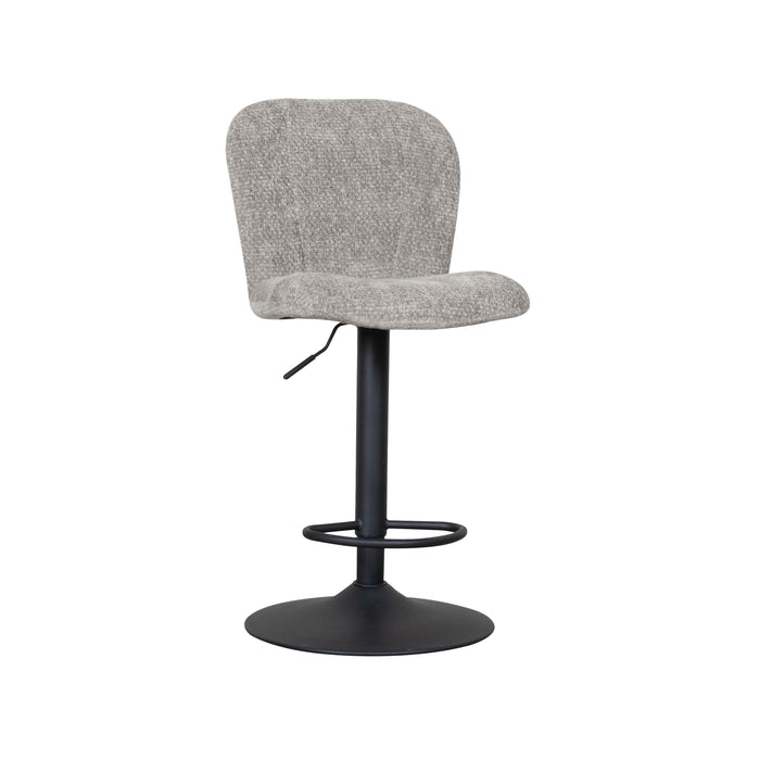 LABEL51 - Barkruk Vino - Stone Elite - Zwart Metaal