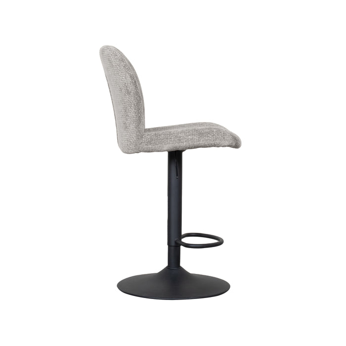 LABEL51 - Barkruk Vino - Stone Elite - Zwart Metaal