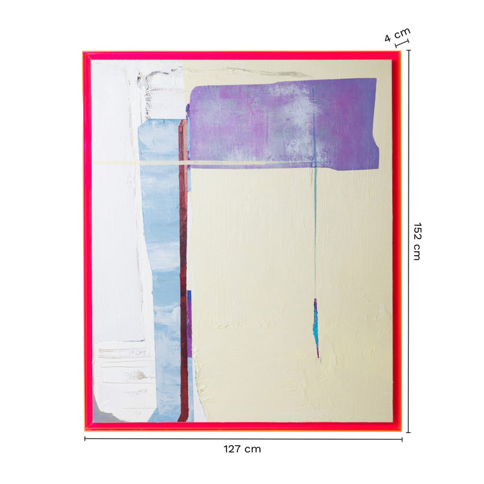 HKliving Days In The City Schilderij