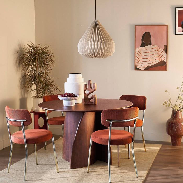 by fonQ Ondra Serveerschaal - Mint / Paars