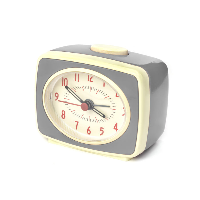 Kikkerland Classic Wekker 7,6 x 8,9 cm