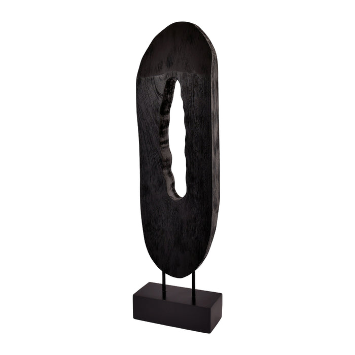 by fonQ Structure Ornament H 71,5 cm - Zwart