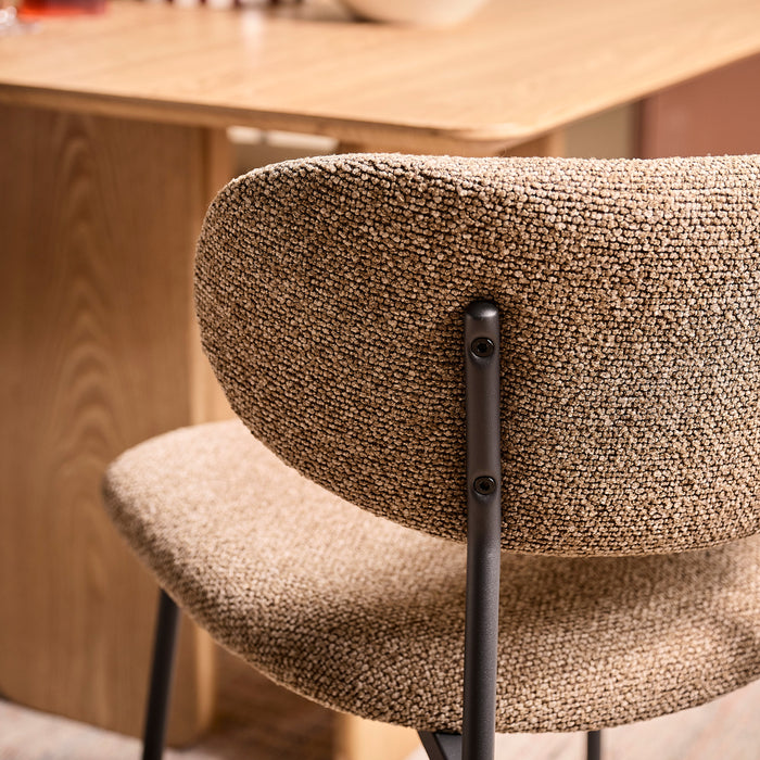 by fonQ Tilt Eetkamerstoel - Bruin