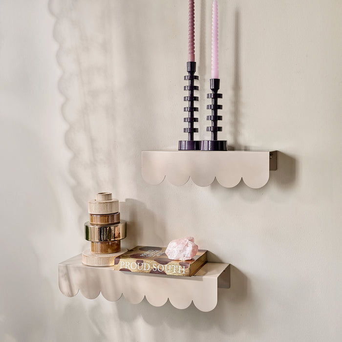 by fonQ Dottie Wandplank - Set van 2 - Rainy Day