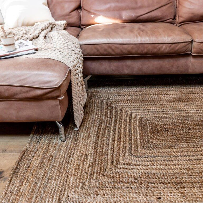 Eva Interior-Jute Vloerkleed Rechthoek Naturel