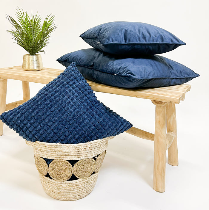 Dutch Decor kussenhoes FINN - 60x60 cm Insignia Blue