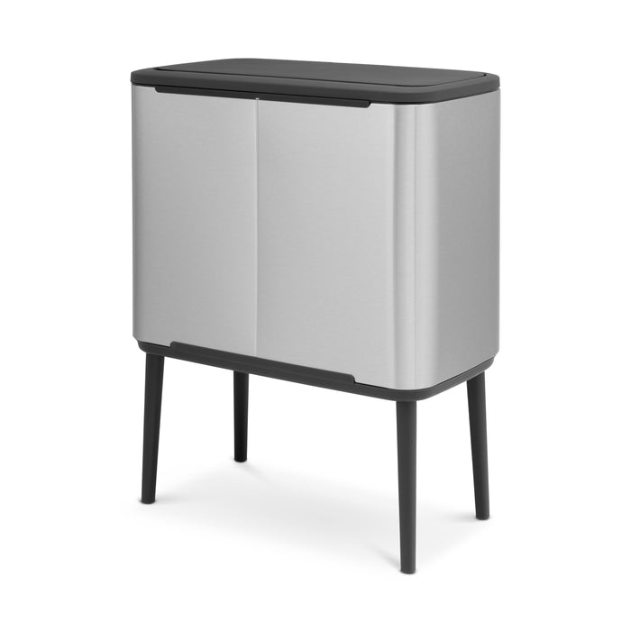 Brabantia Bo Touch Bin Afvalemmer 33 Liter (3x11 Liter) Vingerafdrukvrij