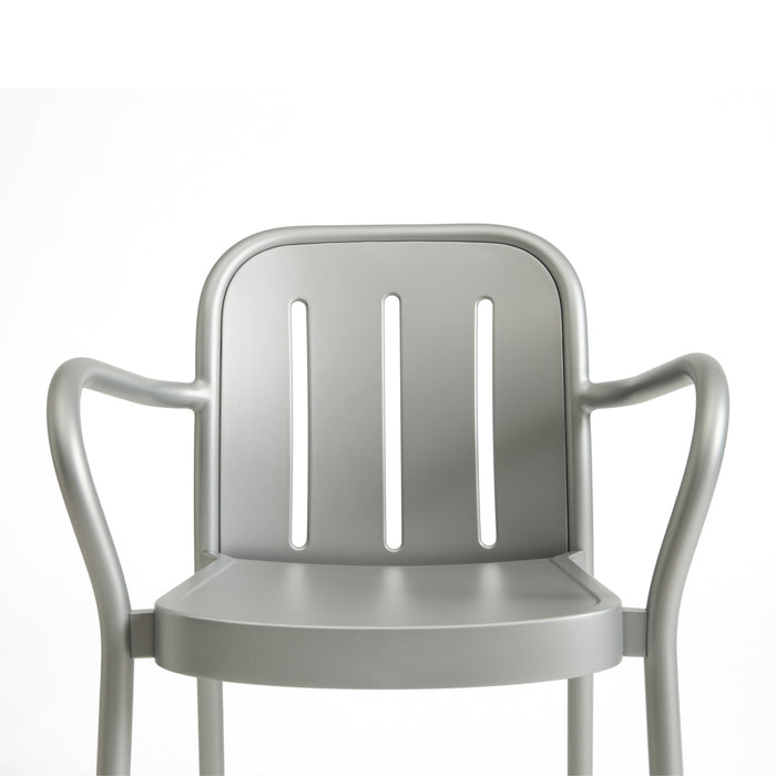 HAY Deville Tuinstoel met Armleuning - Silver Grey