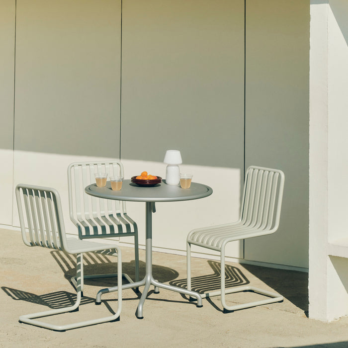 HAY Palissade Cantilever Stoel - Crème Wit