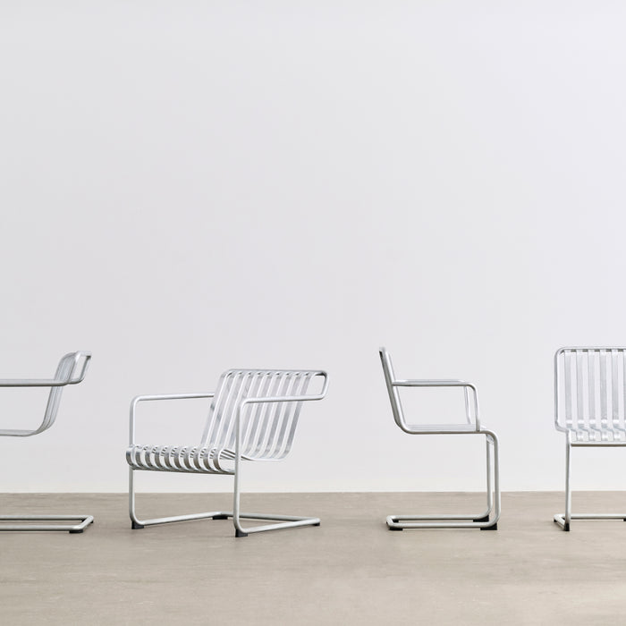 HAY Palissade Cantilever Stoel - Gegalvaniseerd Staal