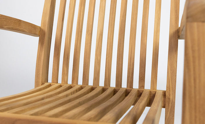 MaximaVida teak houten stoel Sunda - doos per 2 stuks