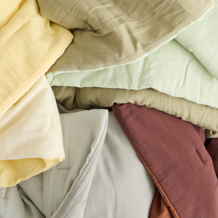 HAY Air Quilt Plaid 140 x 200 cm - Soft Yellow