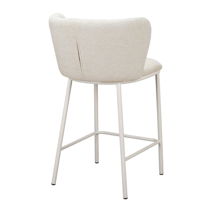 by fonQ Pebl Barkruk - Beige / Beige