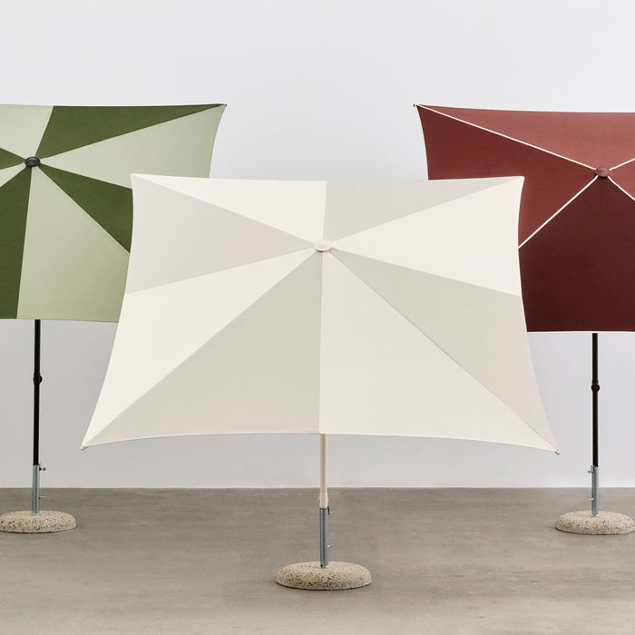 HAY Terrazza Parasol Vierkant - Groen