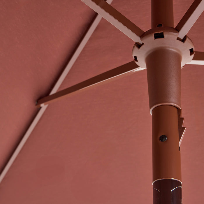 HAY Terrazza Parasol Vierkant - Burgundy