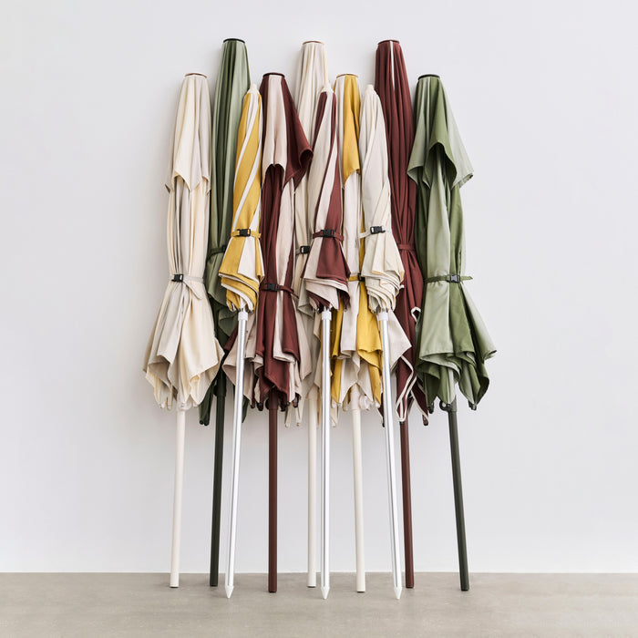 HAY Terrazza Parasol Zeshoek - Grijs