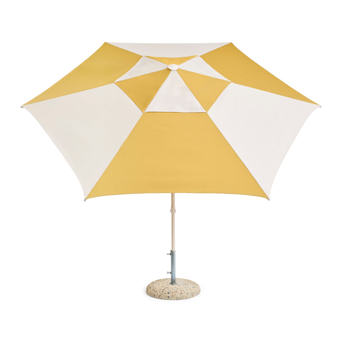 HAY Terrazza Parasol Zeshoek - Okergeel