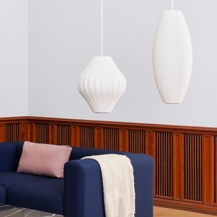 HAY Nelson Bubble Pear Crisscross Hanglamp - Off-White