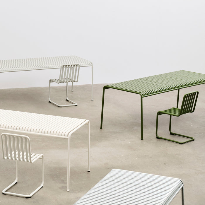 HAY Palissade Cantilever Stoel - Olijfgroen