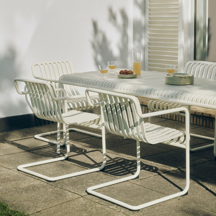 HAY Palissade Tuintafel 220 x 90 cm - Crème Wit