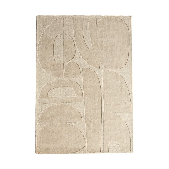 by fonQ Reform Vloerkleed 160 x 230 cm - Beige