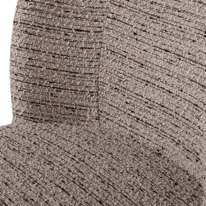 WOOOD Atty Draaifauteuil - Grove Melange - Beige - 75x74x65