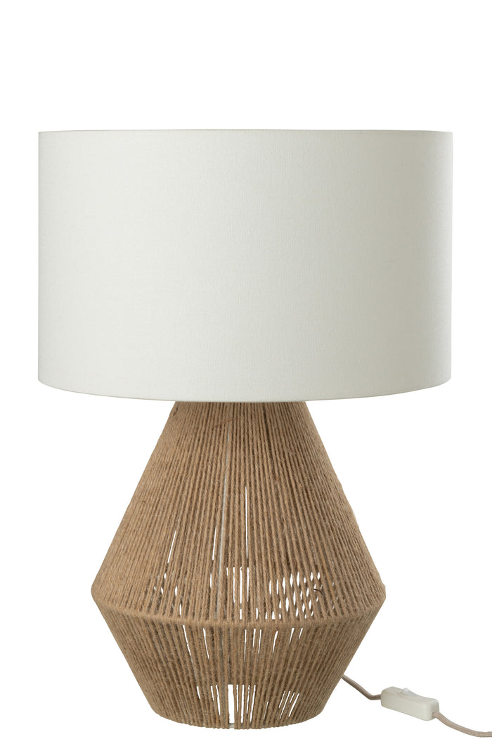 J-Line lamp String - jute - naturel