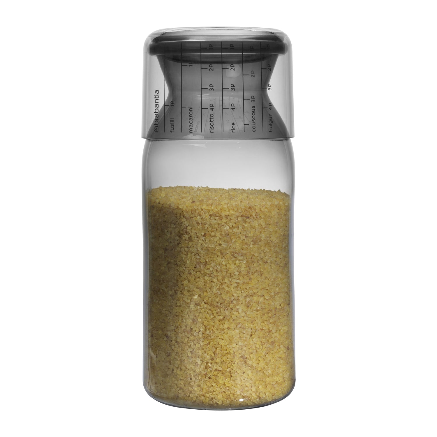 Brabantia Voorraadpot met Maatbeker 1,3 L - 2 st.