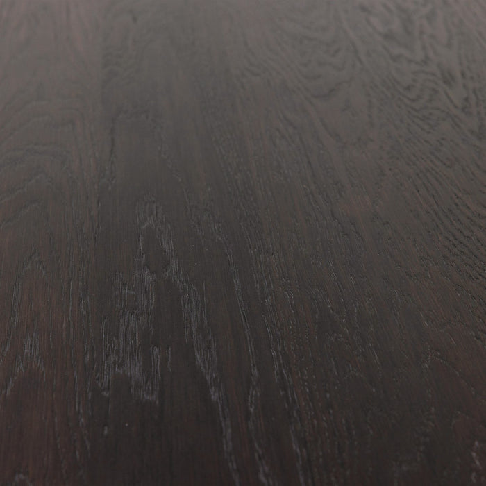 by fonQ Oakline Curve Eettafel B 200 cm - Mystic Brown