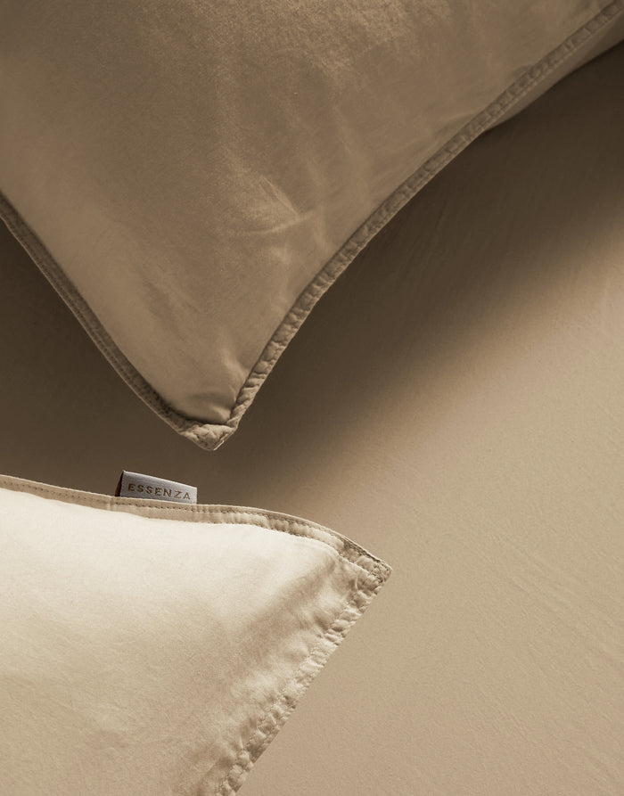 Essenza Minte Dekbedovertrek 140 x 200|220 cm - Taupe