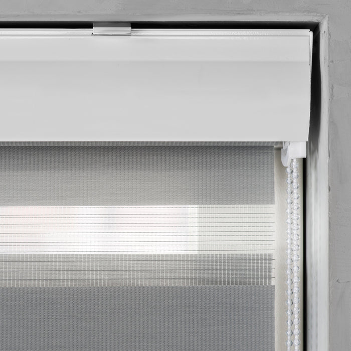 Rollit Noah Duo Rolgordijn Grijs