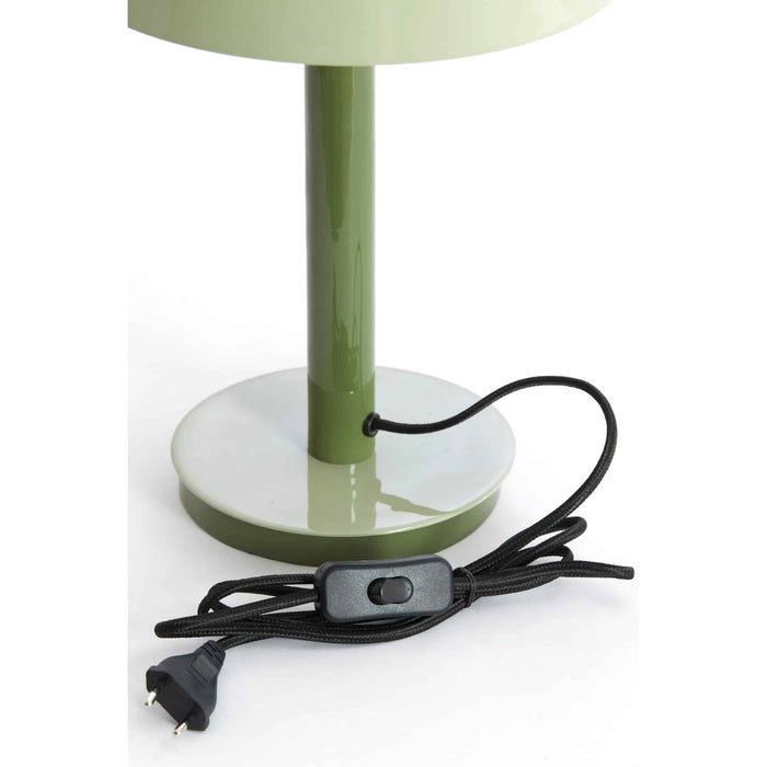 Light & Living Tafellamp Marivet - Groen - Ø25x37cm