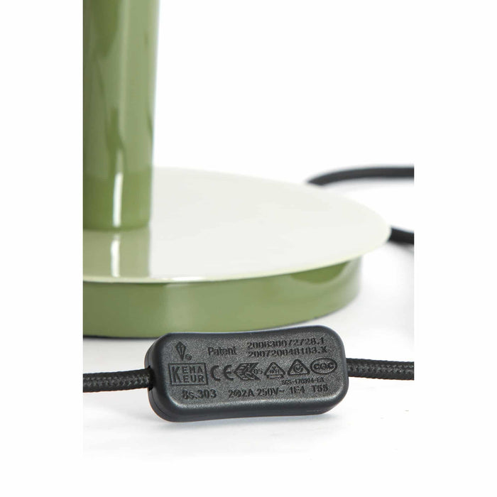 Light & Living Tafellamp Marivet - Groen - Ø25x37cm