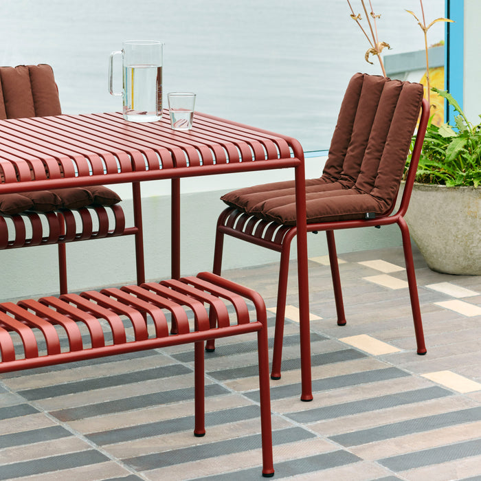 HAY Palissade Tuintafel 220 x 90 cm - Iron Red