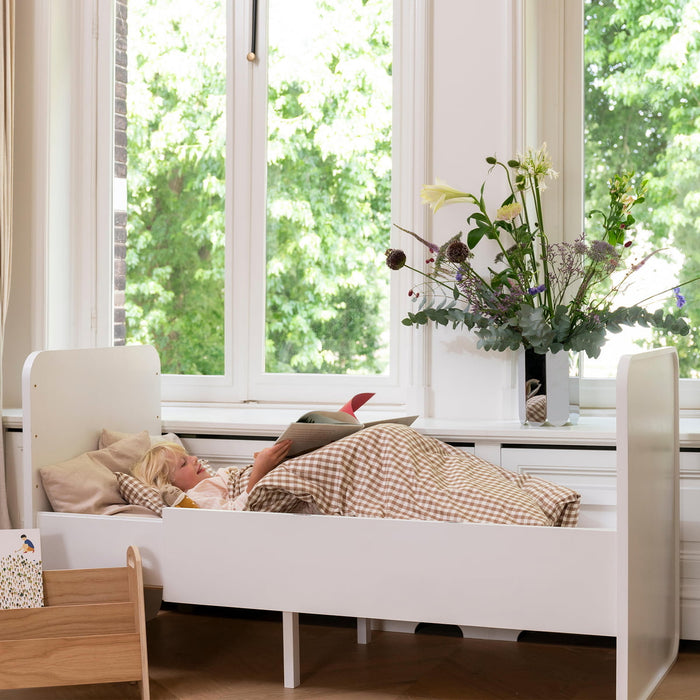 Nofred Form ledikant berken wit