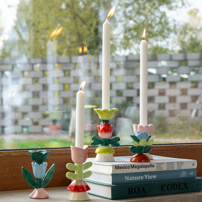 &k amsterdam Blume Kandelaar - Extra Large