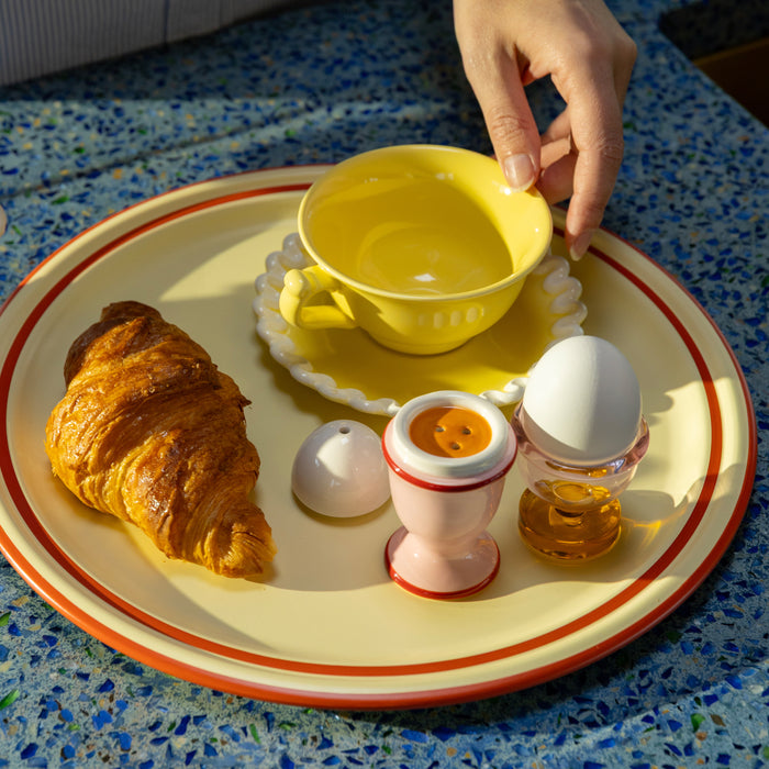 &k amsterdam Vano Dinerbord Ø 32,5 cm - Geel