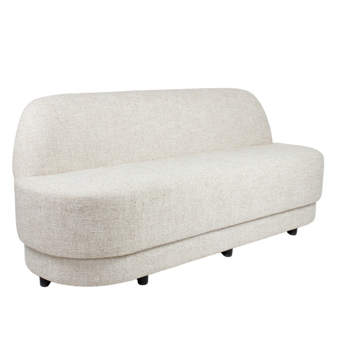 DÉJA Living - Eetkamerbank Beige Stof - 160x72x85cm - Moose