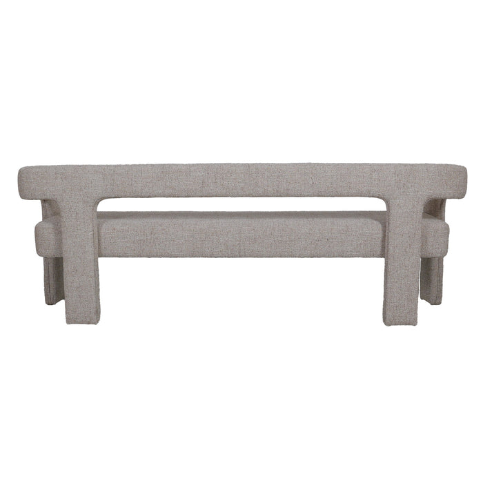 DÉJA Living - Eetkamerbank Beige Stof - 200x54x68cm - Seto