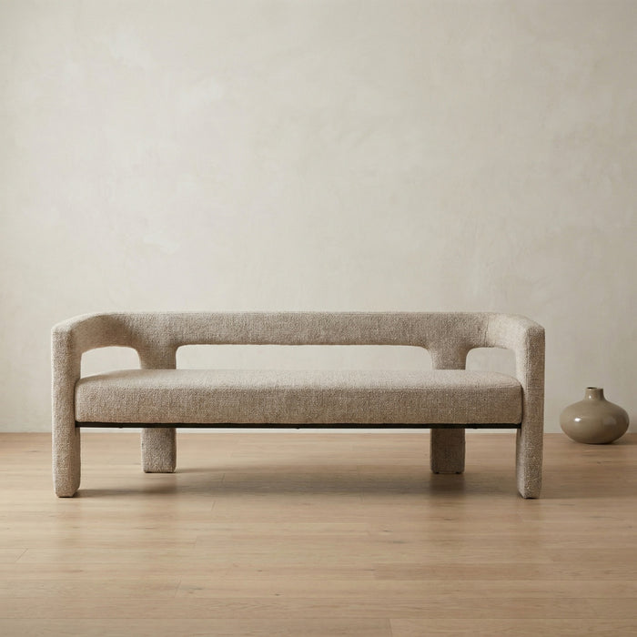 DÉJA Living - Eetkamerbank Beige Stof - 200x54x68cm - Seto