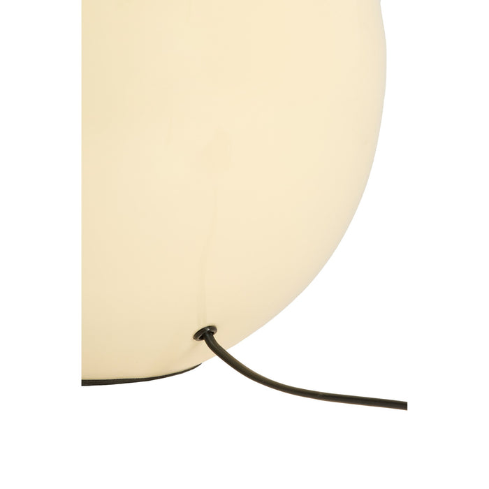 Light & Living Lampvoet Benao - Glanzend Crème - Ø31x53cm