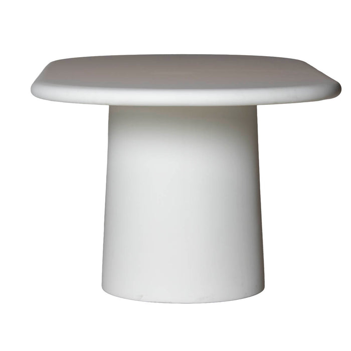 Giga Meubel - Eettafel Ovaal Off-White - 240x100x75cm - Romy