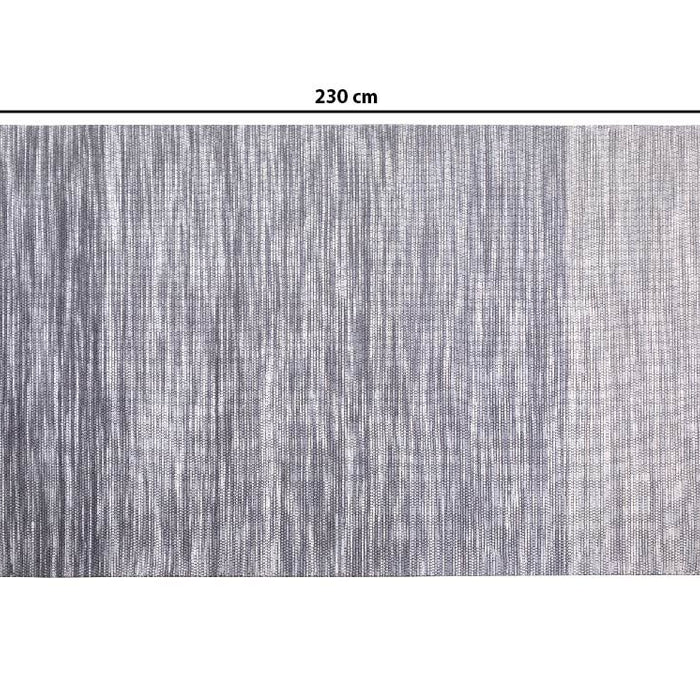 Beliani - KAPAKLI - Laagpolig vloerkleed - Grijs - 160 x 230 cm - Wol