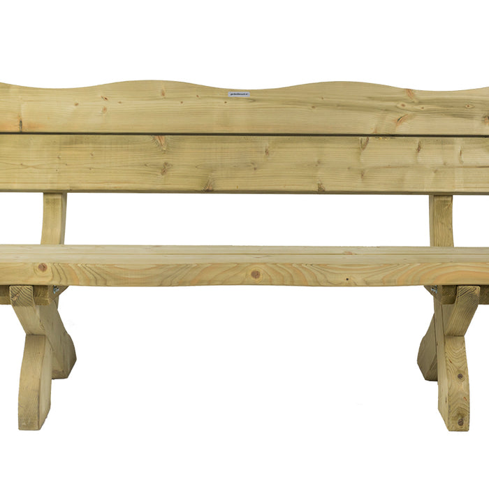 MaximaVida houten tuinbank Provence 170 cm - 60 mm houtdikte